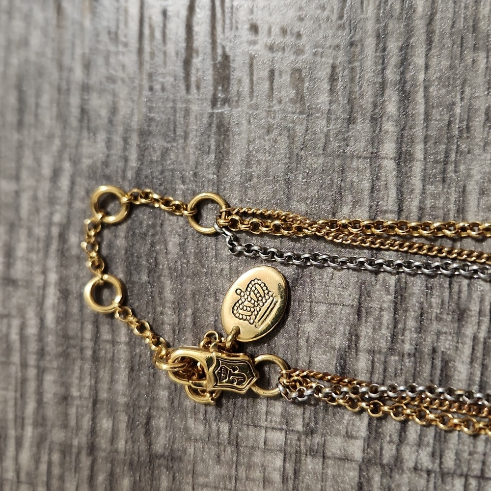 Juicy Couture vintage 3 strand necklace - Picture 3 of 5